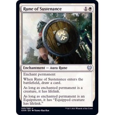 持続のルーン/Rune of Sustenance《英語》【KHM】