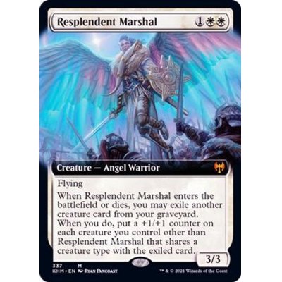 (FOIL)(フルアート)輝かしい司令官/Resplendent Marshal《英語》【KHM】