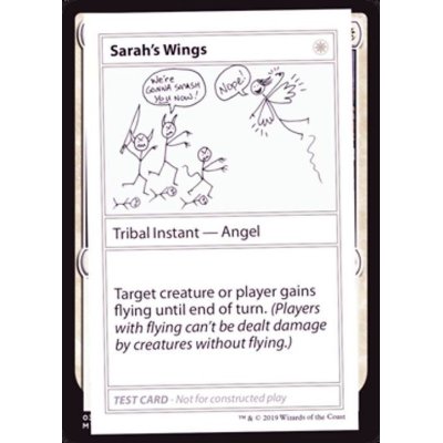 (PWマークなし)Sarah's Wings《英語》【Mystery Booster Playtest Cards】