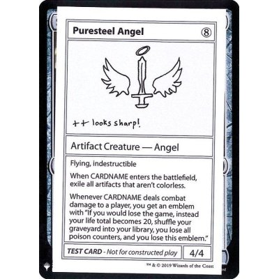 (PWマークなし)Puresteel Angel《英語》【Mystery Booster Playtest Cards】