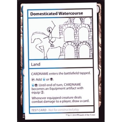 (PWマークなし)Domesticated Watercourse《英語》【Mystery Booster Playtest Cards】