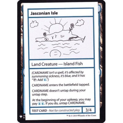 (PWマークなし)Jasconian Isle《英語》【Mystery Booster Playtest Cards】