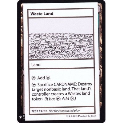 (PWマークなし)Waste Land《英語》【Mystery Booster Playtest Cards】