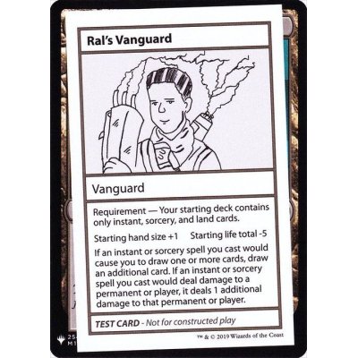 (PWマークなし)Ral's Vanguard《英語》【Mystery Booster Playtest Cards】