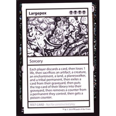 (PWマークなし)Largepox《英語》【Mystery Booster Playtest Cards】