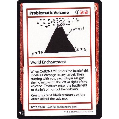 (PWマークなし)Problematic Volcano《英語》【Mystery Booster Playtest Cards】