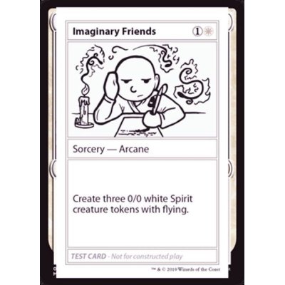 [EX+](PWマークなし)Imaginary Friends《英語》【Mystery Booster Playtest Cards】