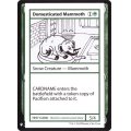 [EX+](PWマークなし)Domesticated Mammoth《英語》【Mystery Booster Playtest Cards】