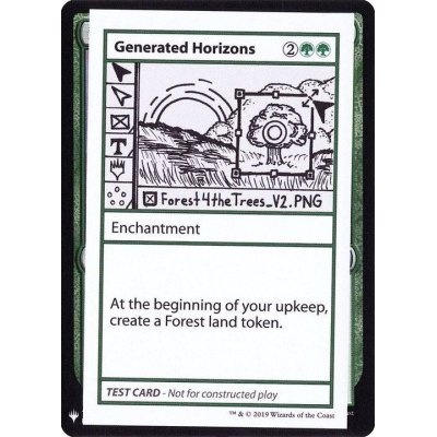 (PWマークなし)Generated Horizons《英語》【Mystery Booster Playtest Cards】