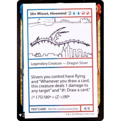 [EX+](PWマークなし)Sliv-Mizzet, Hivemind《英語》【Mystery Booster Playtest Cards】