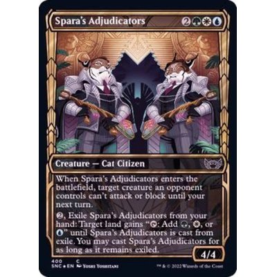 (箔押しFOIL)(ショーケース枠)(400)スパーラの審判者/Spara's Adjudicators《英語》【SNC】