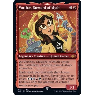 [EX+](FOIL)(ショーケース枠)Vorthos, Steward of Myth《英語》【UNF】