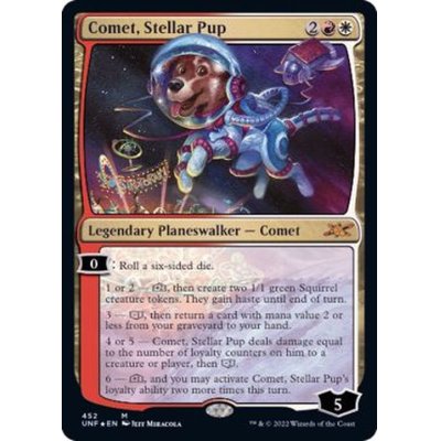 (ギャラクシーFOIL)Comet, Stellar Pup《英語》【UNF】