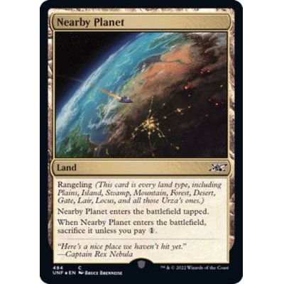 (ギャラクシーFOIL)Nearby Planet《英語》【UNF】