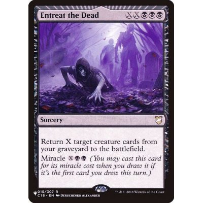 死者への嘆願/Entreat the Dead《英語》【Reprint Cards(The List)】