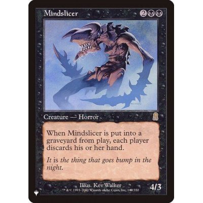 精神を刻むもの/Mindslicer《英語》【Reprint Cards(The List)】