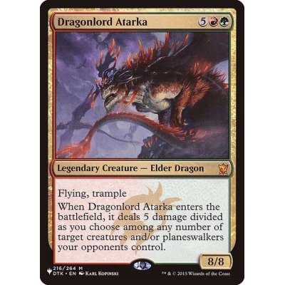 龍王アタルカ/Dragonlord Atarka《英語》【Reprint Cards(The List)】