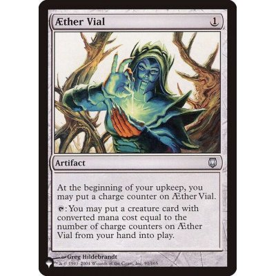 [EX+]霊気の薬瓶/AEther Vial《英語》【Reprint Cards(The List)】