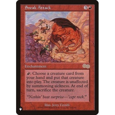 [EX+]騙し討ち/Sneak Attack《英語》【Reprint Cards(The List)】