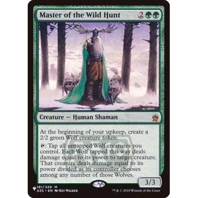 野生の狩りの達人/Master of the Wild Hunt《英語》【Reprint Cards(The List)】