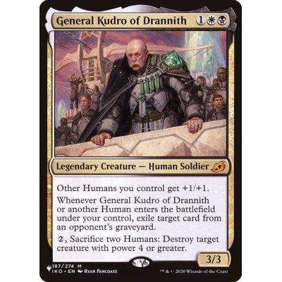 [EX+]ドラニスのクードロ将軍/General Kudro of Drannith《英語》【Reprint Cards(The List)】