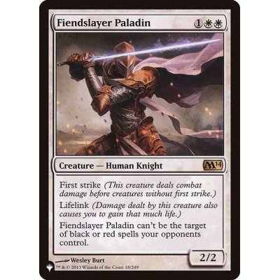 [EX+]鬼斬の聖騎士/Fiendslayer Paladin《英語》【Reprint Cards(The List)】