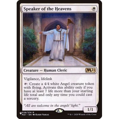 天界の語り部/Speaker of the Heavens《英語》【Reprint Cards(The List)】