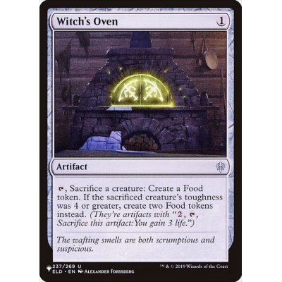 魔女のかまど/Witch's Oven《英語》【Reprint Cards(The List)】
