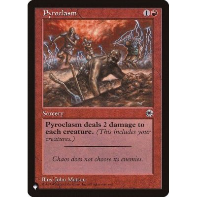 [EX+]紅蓮地獄/Pyroclasm《英語》【Reprint Cards(The List)】