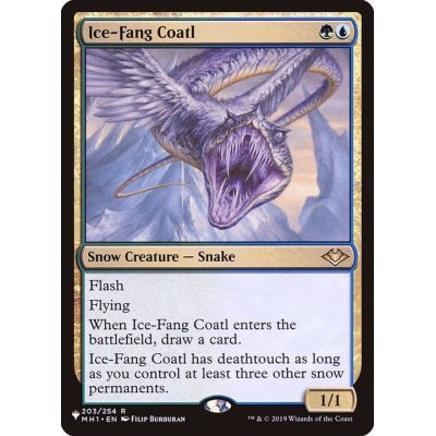 氷牙のコアトル/Ice-Fang Coatl《英語》【Reprint Cards(The List)】