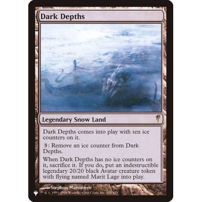 [EX+]暗黒の深部/Dark Depths《英語》【Reprint Cards(The List)】