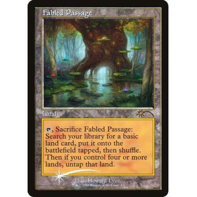 [EX+](FOIL)(旧枠仕様)寓話の小道/Fabled Passage《英語》【WPN & Gateway Promos】