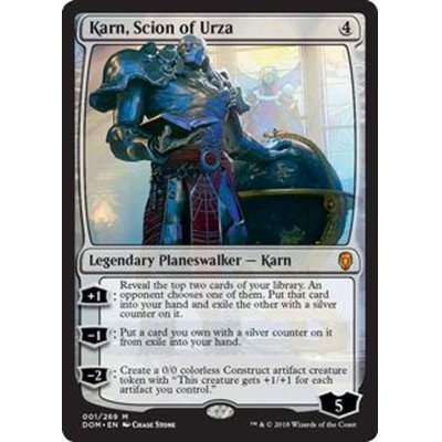 ウルザの後継、カーン/Karn, Scion of Urza《英語》【DOM】