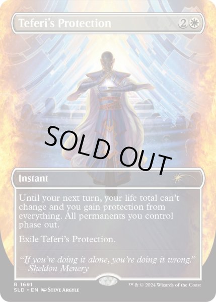 画像1: [EX+](1691)テフェリーの防御/Teferi's Protection《英語》【SLD】 (1)