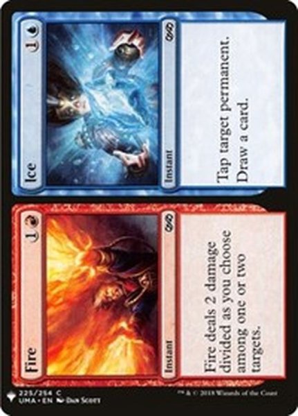 画像1: 火+氷/Fire+Ice《英語》【Reprint Cards(Mystery Booster)】 (1)