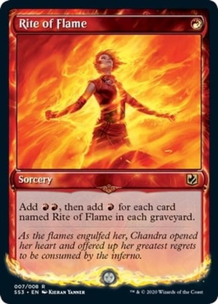 画像1: 炎の儀式/Rite of Flame《英語》【Signature Spellbook: Chandra】 (1)