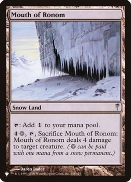 画像1: ロノムの口/Mouth of Ronom《英語》【Reprint Cards(The List)】 (1)