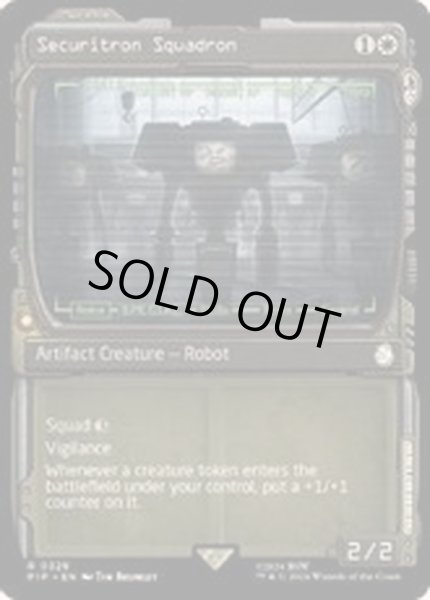 画像1: (FOIL)(ショーケース枠)セキュリトロンの戦隊/Securitron Squadron《英語》【PIP】 (1)