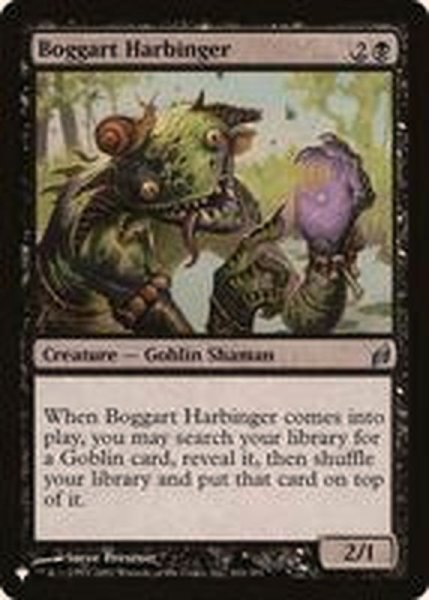 画像1: ボガートの先触れ/Boggart Harbinger《英語》【Reprint Cards(The List)】 (1)