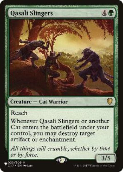 画像1: クァーサルの礫投げ/Qasali Slingers《英語》【Reprint Cards(Secret Lair Commander)】 (1)