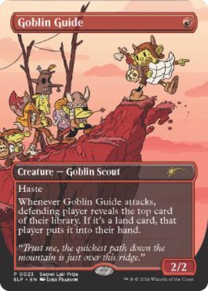 画像1: (FOIL)(0023)ゴブリンの先達/Goblin Guide《英語》【Secret Lair Showdown】 (1)