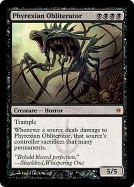 画像1: [EX+]ファイレクシアの抹消者/Phyrexian Obliterator《英語》【NPH】 (1)