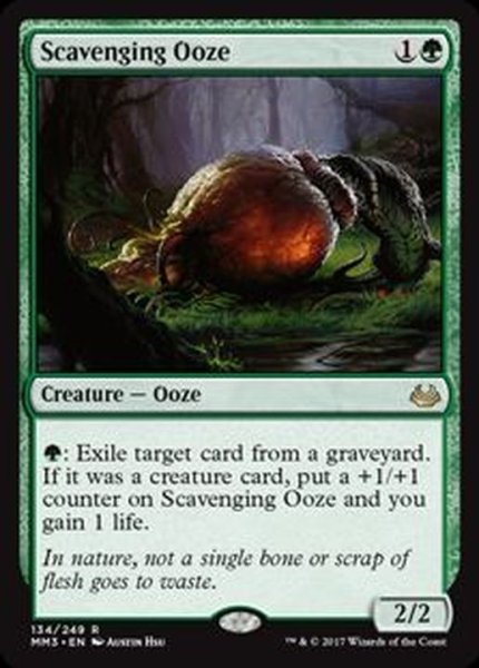 画像1: 漁る軟泥/Scavenging Ooze《英語》【MM3】 (1)