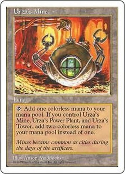 画像1: [EX+]ウルザの鉱山/Urza's Mine《日本語》【5ED】 (1)