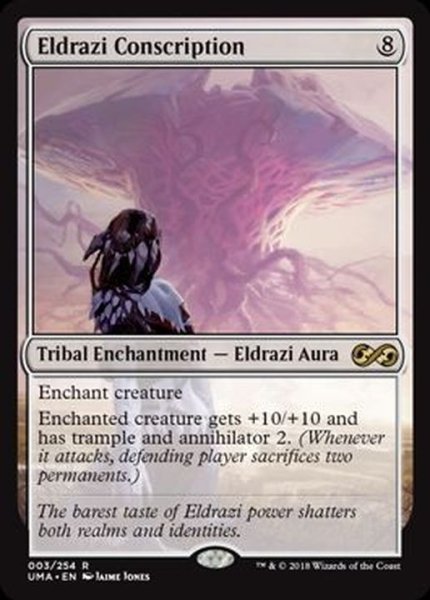 画像1: エルドラージの徴兵/Eldrazi Conscription《英語》【UMA】 (1)