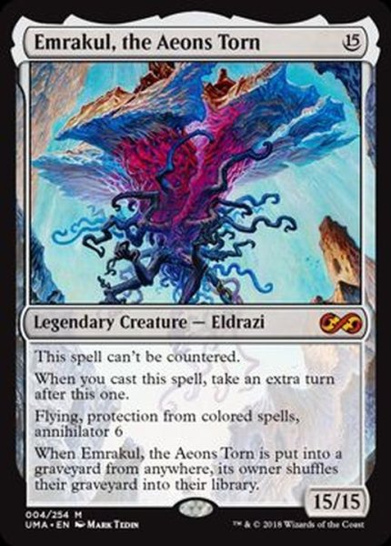 画像1: [EX+]引き裂かれし永劫、エムラクール/Emrakul, the Aeons Torn《英語》【UMA】 (1)