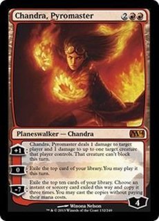 炎呼び、チャンドラ/Chandra, Flamecaller《日本語》【OGW】