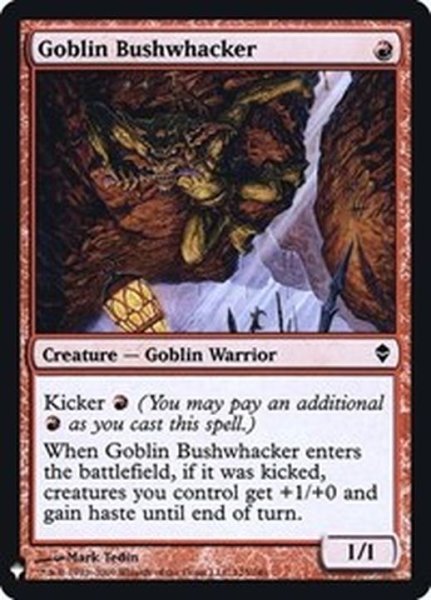 画像1: [EX]ゴブリンの奇襲隊/Goblin Bushwhacker《英語》【Reprint Cards(Mystery Booster FOIL)】 (1)