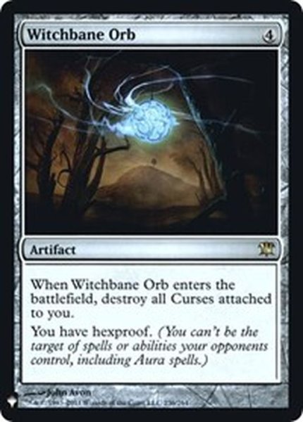 画像1: [EX+]魔女封じの宝珠/Witchbane Orb《英語》【Reprint Cards(Mystery Booster FOIL)】 (1)