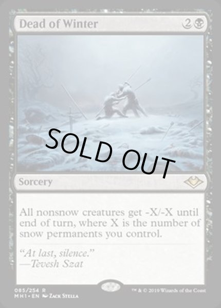 画像1: [EX+](FOIL)真冬/Dead of Winter《英語》【MH1】 (1)